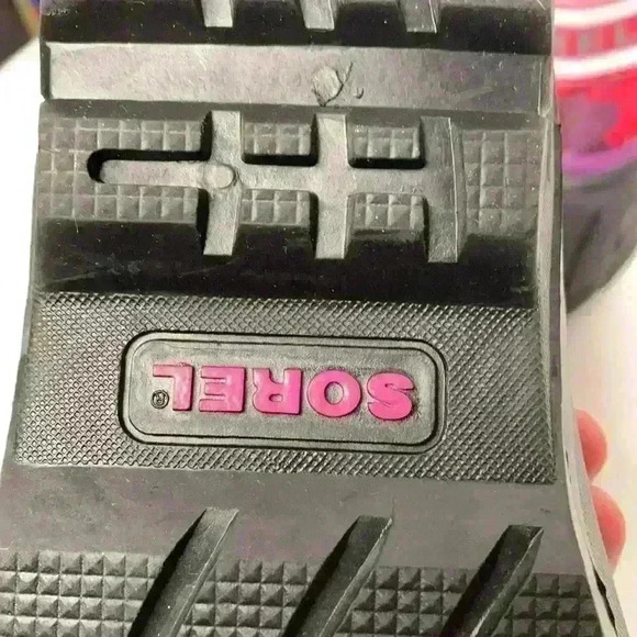 Sorel size 5 winter boots Warm lining elastic closure - Picture 6 of 11